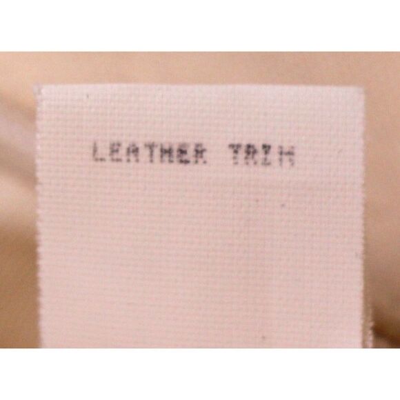 LRG BONFANTI NATURAL KNIT COTTON BROWN GENUINE LEATHER SHOULDER BAG HANDBAG HOBO - Picture 12 of 12